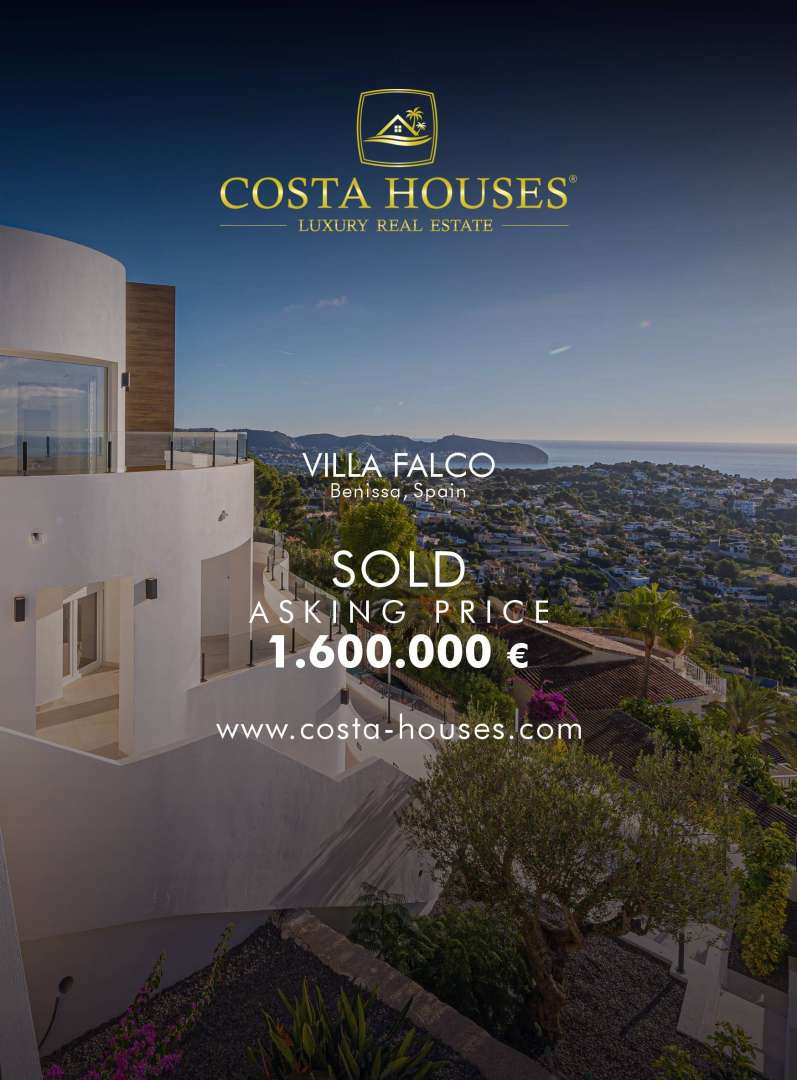 VILLA FALCO - SOLD by your Luxury Real Estate Agency in Javea Spain · COSTA HOUSES ® Instagram - 18.02.23
